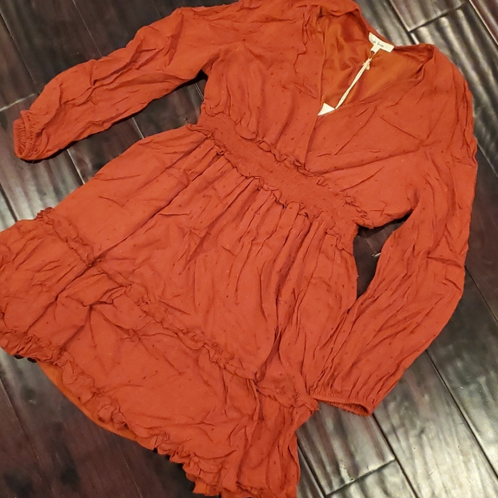 Adorable Rust Dress!
